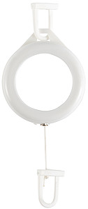 Plastic ID pass holder White