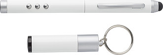 Plastic laser pen and presenter with receiver