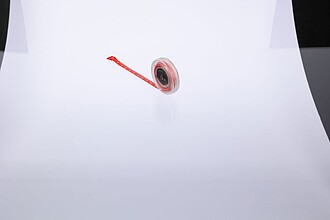 Plastic retractable tape measure Theo