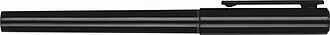 Plastic rollerball pen with ink