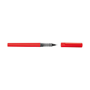 Plastic rollerball pen with ink