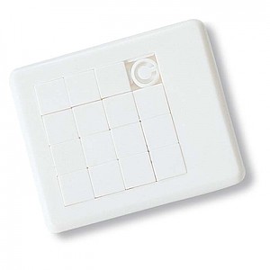 Plastic sliding game, white