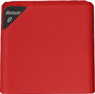Plastic speaker featuring wireless technology (working distance= up to 10 meters)