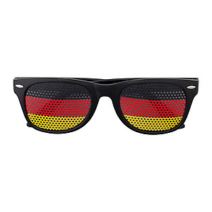 Plexiglass sunglasses with country flag