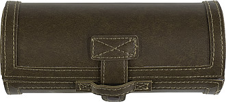 Polish set in deluxe PU caseBrown
