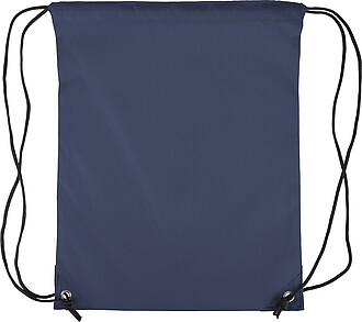 Polyester (210D) drawstring backpack, blue