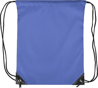 Polyester (210D) drawstring backpack, cobalt blue