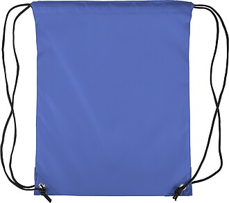 Polyester (210D) drawstring backpack, cobalt blue