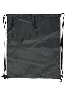 Polyester (300D) drawstring backpack with light