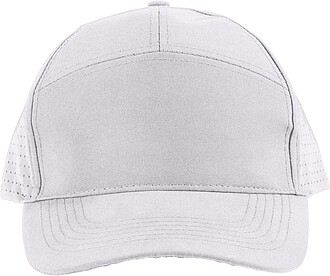 Polyester cap, white