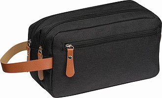 Polyester cosmetic bag