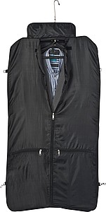Polyester suit carrier, black