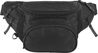 Polyester waist bag Black