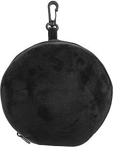 Polytester travel pillow, black