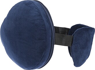 Polytester travel pillow, blue