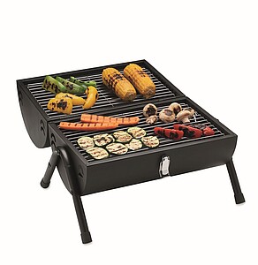 Portable barbecue with chimney