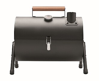 Portable barbecue with chimney