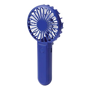 Portable fan, blue