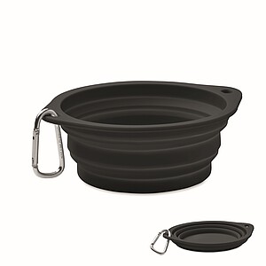 Portable pet bowl 350 ml, black