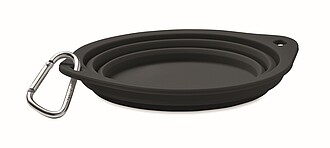 Portable pet bowl 350 ml, black