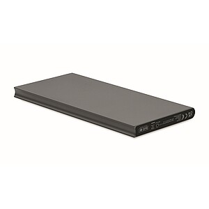 Power bank 8000 mAh, titanium