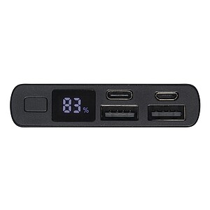 Powerbank 10.000 mAh, black