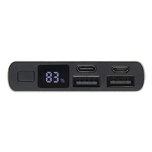 Powerbank 10.000 mAh, silver