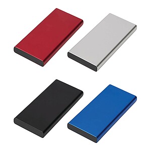 Powerbank 10.000 mAh, silver