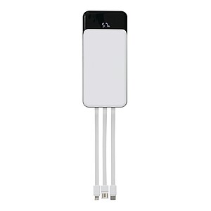 Powerbank 10.000 mAh, white