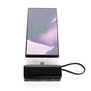 Powerlink RCS rplastic 3000 mah powerbank USB C connector, black