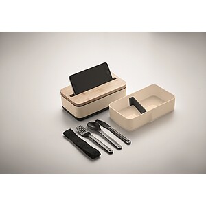 PP lunch box, beige