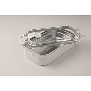 PP lunch box, white