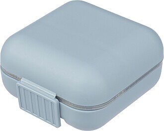 PP pill box, light blue