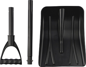 PP snow shovel Zaya, black