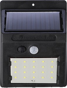 PP solar power light, black