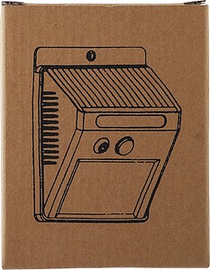 PP solar power light, black