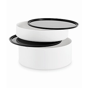 PP two-tier lunch box 950 ml, white