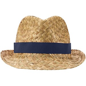 Pricus straw hat, navy