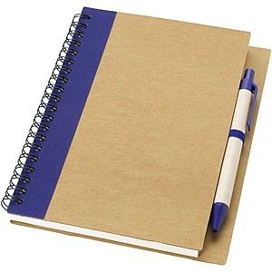 Priestly notebook & BP - blue