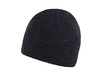 Primary melange winter hat, black