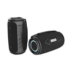Prisma RCS recycled plastic IPX 4 waterpoof 16W speaker, black