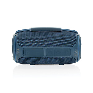 Prisma RCS recycled plastic IPX 4 waterpoof 16W speaker, blue