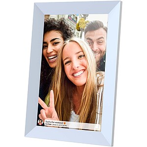 Prixton Prado 10" Frameo wifi digital photo frame, white