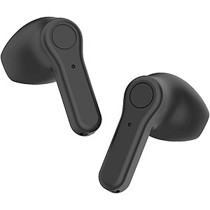 Prixton TWS155 Bluetooth® earbuds, solid black