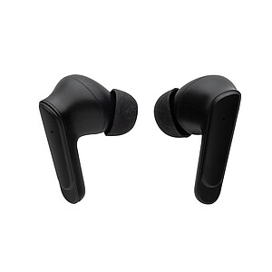 Prolink RCS recycled plastic hybrid ANC/ENC earbud, black