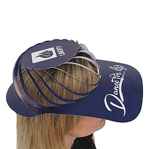 Promotional disposable paper cap