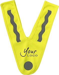 Promotional safety vest for children.Yellow