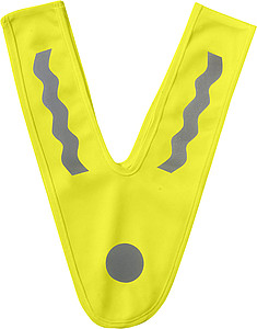 Promotional safety vest for children.Yellow