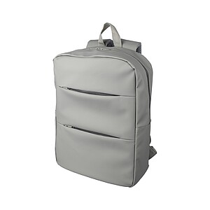 PU 15 inch laptop backpack Felicia, grey