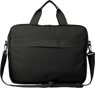 PU 15 inch laptop bag Floyd, black